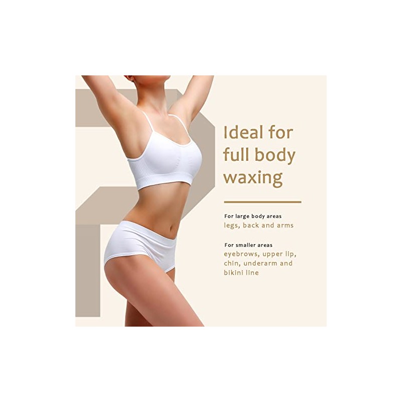 Salon Quality Non-woven Wax Strips for Body and Facial Hair
