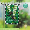 Evergreen Dancing St. Patrick's Day Garden Burlap Flag