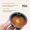 RECAFIMIL 2 Pack Reusable Coffee Capsules 200/220 ml with 2
