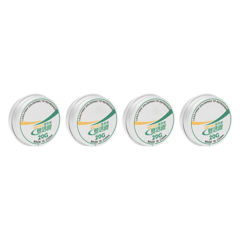 4Pcs Soldering Tip Refresher Clean Paste Tin Powder Resurrection Paste