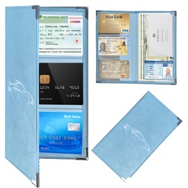 TYUTOSEG Car Registration and Insurance Holder -Car Document Holder Glove Box with Strong Magnet Closure for Car,Truck,ID Card,Wallet Case