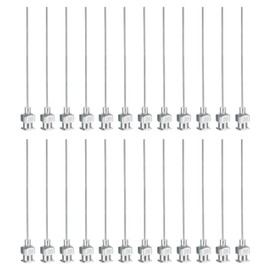 PATIKIL Blunt Tip Dispensing Needle 20G, 24 Pcs 2 Inch Stainless Steel Liquid Dispenser Needles with Lure Lock for Refilling Liquid Inks Adhesives Glue