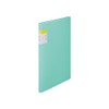 King Jim 8632-Min Kakiko Clear File, A4 Portrait, 20P, Mint