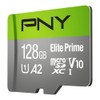 PNY 128GB Elite Prime Class 10 U1 V10 A2 microSDXC