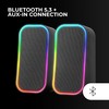 Mars Gaming MS-OM, 20W Gaming Speaker, Dynamic RGB Lighting, Bluetooth
