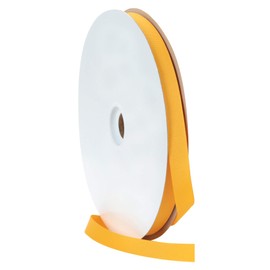 Offray Grosgrain Craft Ribbon, 5/8-Inch Wide by 100-Yard Spool, Yellow Gold