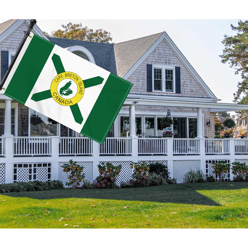 3×5 FT Canada Cape Breton Island Flag, Large 100D Canadian