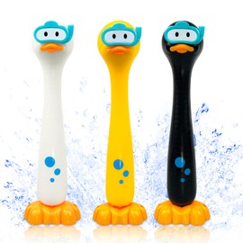 zeeloopbee Dive Sticks Swimming Pool Toys for Kids Toddlers, 3Pcs Duck Diving Sticks for Training Confidence Building Underwater Fun, Sinkies for kids Swimming Dive Pool Toys Games for Kids 7-12