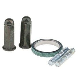 5pcs Scooter Muffler Exhaust Studs Nuts Gasket Kit compatible with GY6 50 cc 90 cc 125 cc 150cc Scooters ATV