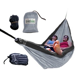 Trek luz Engranaje Hamaca Doble – El Original de la Marca de Nailon para Uso Todos los Camping, Senderismo, y Aventuras al Aire última intervensión