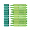 Schneider 191201 Link-It Fineliner, Pack of 10 Fineliner Standard nautic-green