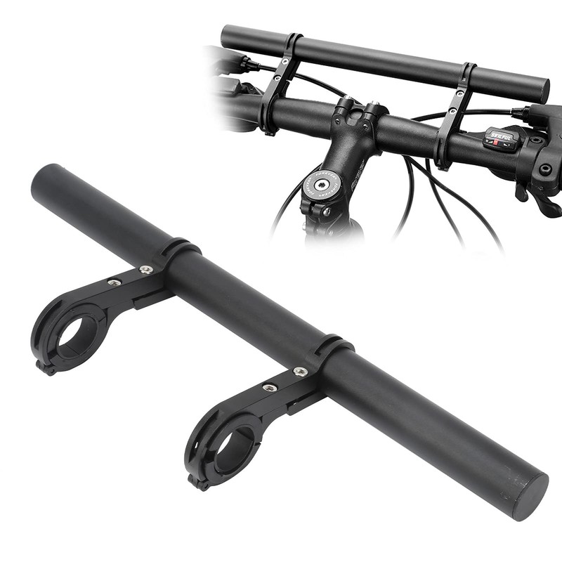 30cm Bike Handlebar Extension, Bicycle Handlebar Extender Light Lamp, Bike