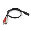 axGear 3.5mm Stereo Female to 2 RCA Male Y Audio