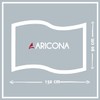 Aricona Türkiye National Flag with Brass Eyelets, Weatherproof Flag for