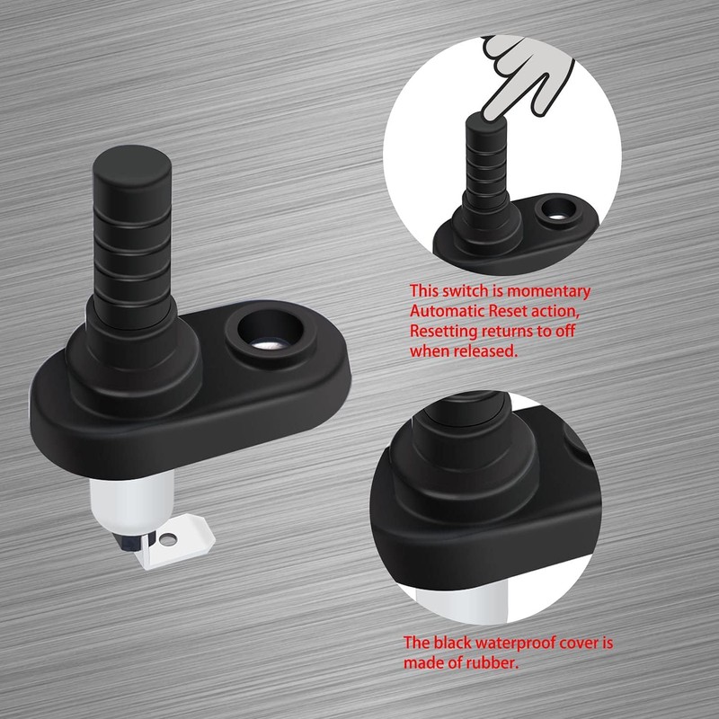 Walquicks 4 Pcs Door Jamb Light Door Switch Door Sensor