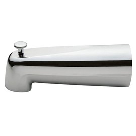 Kingston Brass K1089A1 Tub Spout with Diverter, Polished Chrome