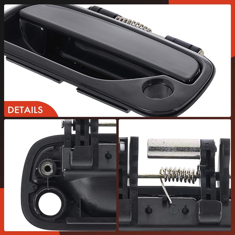 A-Premium Front Left Driver Side Exterior Door Handle Compatible with