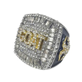 Customize Goat Championship Rings Award Trophy Greatest of All Time Gift for Tournament and League Champion Winner (Paper Box,11)