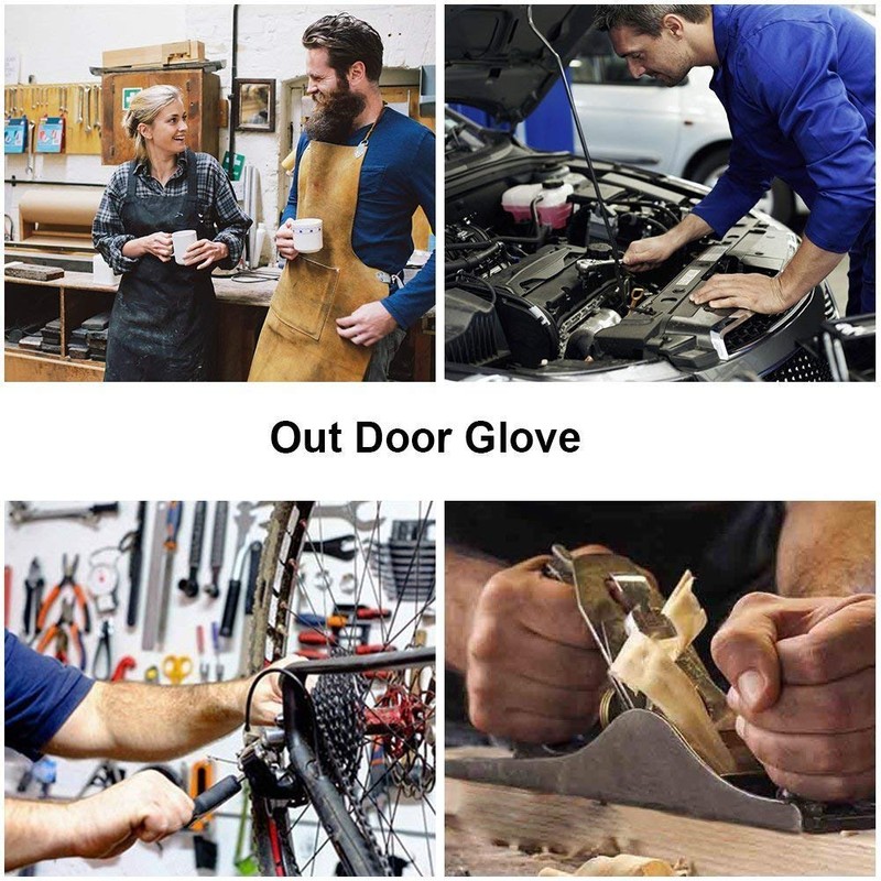 Cut Resistant Gloves, Work Gloves, Food Grade Level 5 Protection,