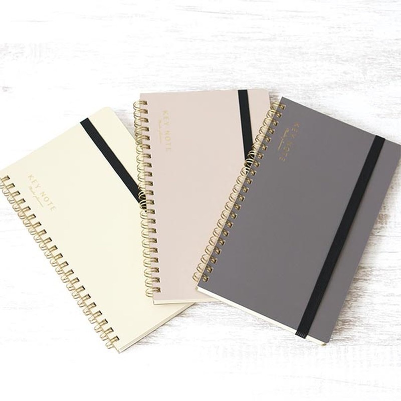 Lab Clip Notebook A5 Slim Meat Planner Keynote Ecru MTNT02-EC