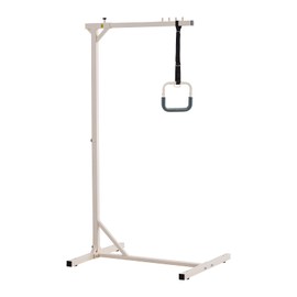 VEVOR Trapeze Bar for Bed Mobility, Heavy-Duty Steel Free Standing Trapeze Bar 250 LBS Weight Capacity, Hospital Bed Pull Up Assist for Elderly & Disabled, Ideal for Hospitals, Nursing Home, Home Care
