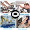 PATIKIL 100pcs Flat Washers 18mm OD 10mm Inner Diameter 2mm