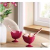 Target 2 Target 6oz Valentine Pink Plastic Figural Heart Dessert