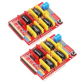 Hailege 2pcs A4988 V3 Engraver Drive Shield 3D Printer CNC Drive Expansion Board for 3D Printer CNC