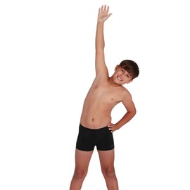 Speedo Boy's Essential Endurance Plus Short Swimwear - Black, Size 32