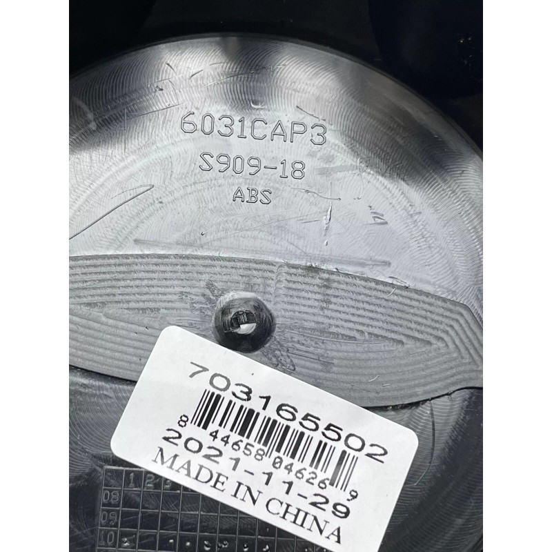 Pro Comp Flat Black Wheel Center Cap W/Screws 703165502 Resin
