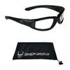 Bikershades Motorcycle Transitional Sunglass Men Women Safety Photochromic Clear to