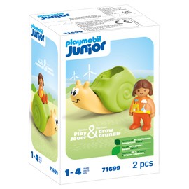 Playmobil Junior: Rocking Snail with Rattle Feature