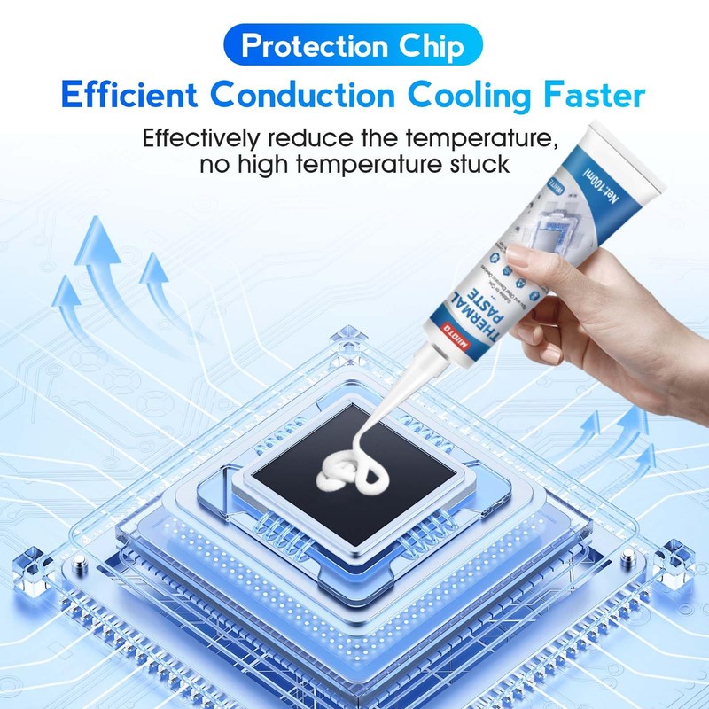 Miioto Cooling paste, cooling paste CPU, CPU thermal paste, resistant