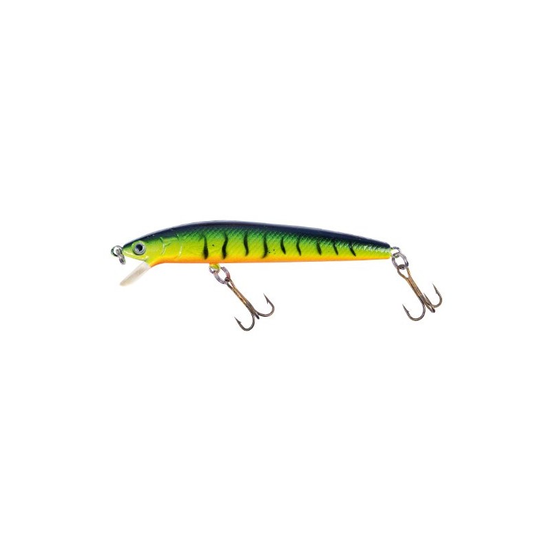 FLADEN Eco Minnow Plug - Green/Black, 9 cm