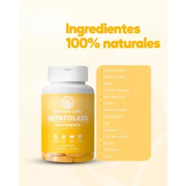 Hepatolabs, Cardo Mariano+13 Ingredientes, Hígado, 120 Tab