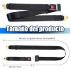 Cinturón De Seguridad De 2 Puntos Autos Universal 2 Piezas