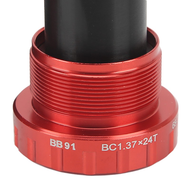 LeBycle Threaded Bike Bottom Bracket CNC Machining BB91 Mountain Bike