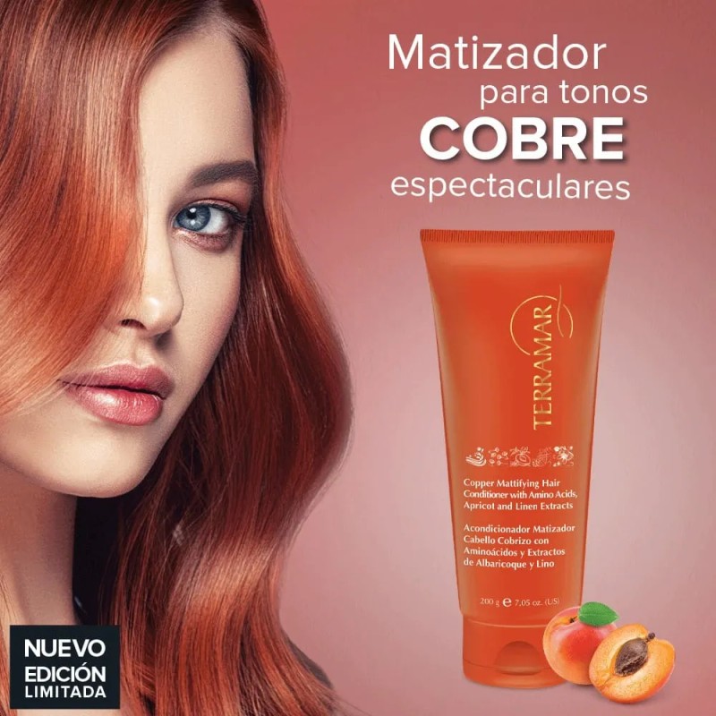 Acondicionador Matizador Para Cabello Cobrizo