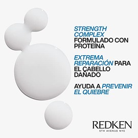REDKEN - Tratamiento Extreme Anti-Snap 250ml | Tratamiento fortificante y anti-quiebre para cabello dañado | Reduce el quiebre y las puntas abiertas |