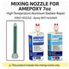 Mixing Nozzle/TIP AMEPOXY High-Temperature Aluminum Radiator Repair Epoxy 7 Oz