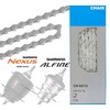 Signglespeed CN-NX10 Bicycle Chain Suitable for Nexus/Alfine 114 Links Silver