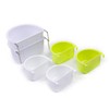 Generic 2 Pieces Bird Feeding Dish Bird Cage Accessories, Easy