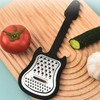 2Pcs Black Cheese Grater, Stainless Steel Cheese Shredder, Handheld Graters