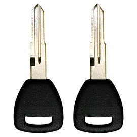 AKS KEYS Replacement for Honda Acura 1997 - 2006 Transponder Key with Chip ID13 HD106-PT Compatible with Acura MDX NSX RL RSX TL Honda Accord Civic Insight Insight Hybrid Odyssey Prelude S2000