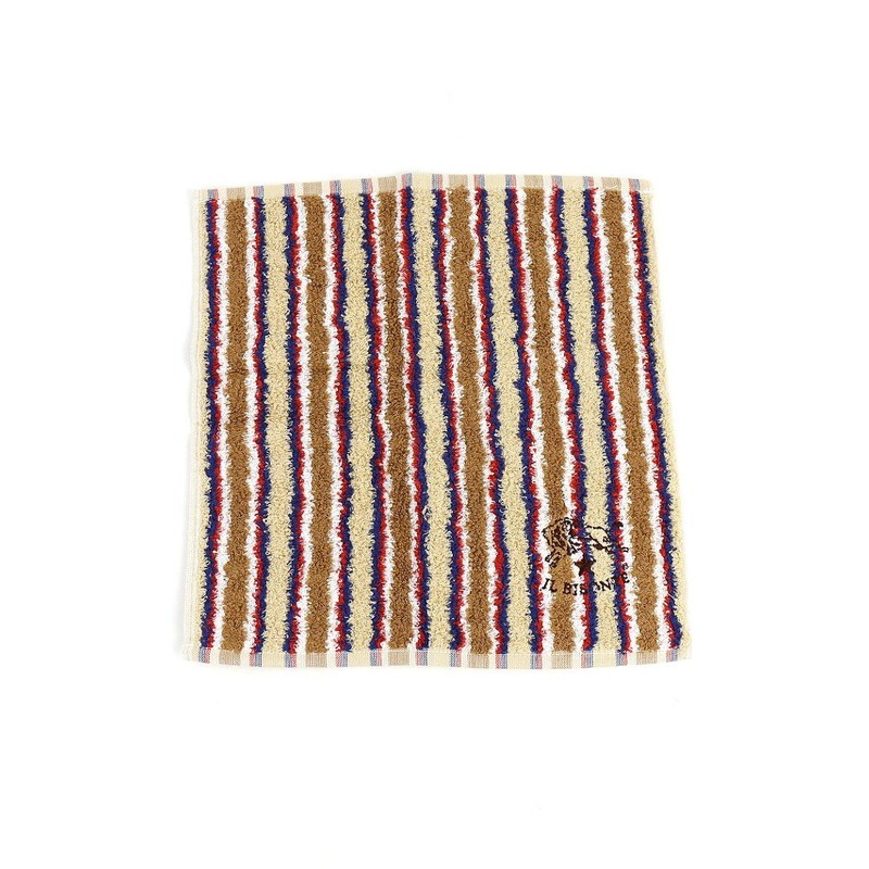IL BISONTE Cotton Stripe Hand Towel 5462300099, Multi Stripes (17)