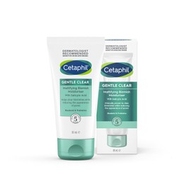 Cetaphil Gentle Clear Mattifying Blemish Face Moisturiser 89ml, Face Cream, Hydrates Skin and Clears breakouts, with Salicylic Acid for Sensitive Skin