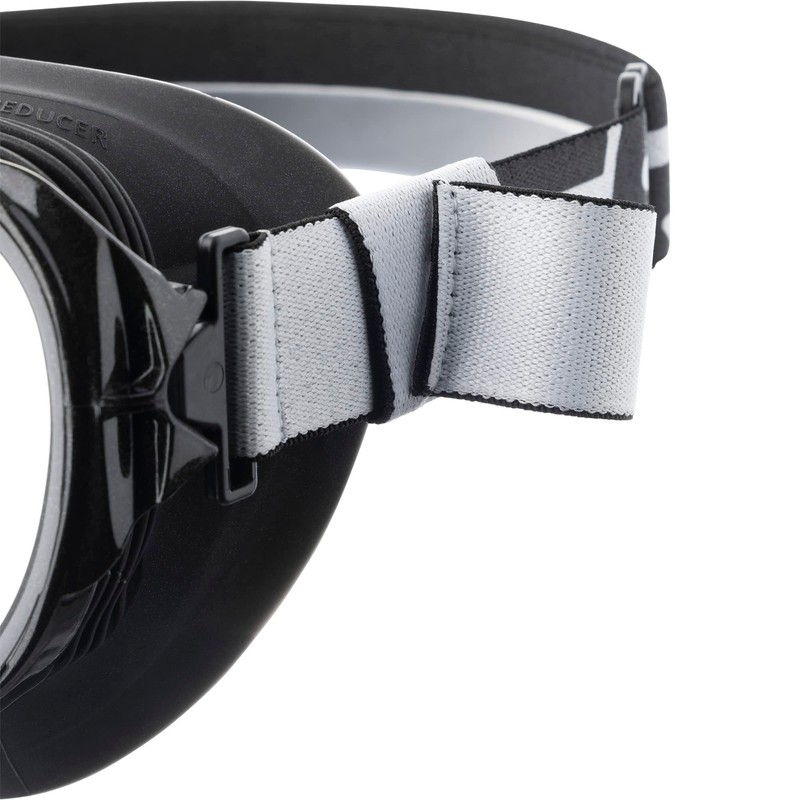 Cressi Fiji Unisex Adult Snorkel Mask, Black/Black, One Size
