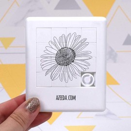Azeeda 'Marguerite Daisy' Schiebepuzzle (PZ00028635)