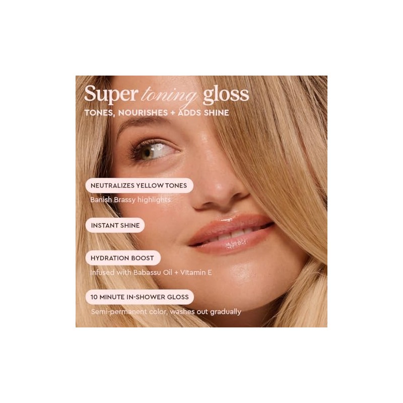 Glaze Supergloss Color Conditioning Gloss – Hydrating Semi-Permanent Colour Hair