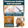 Cat Scratch Furniture Protector - Specially Designed for Leather Furniture,